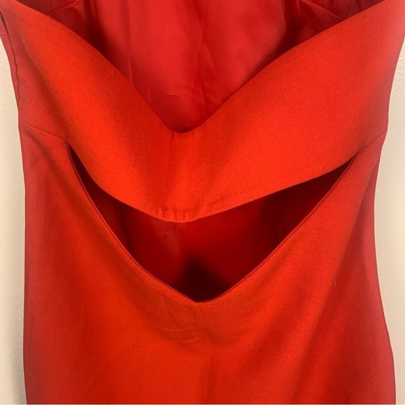 Cinq a Sept Halter Low Back Maxi Gown Dress Formal - Picture 2 of 14